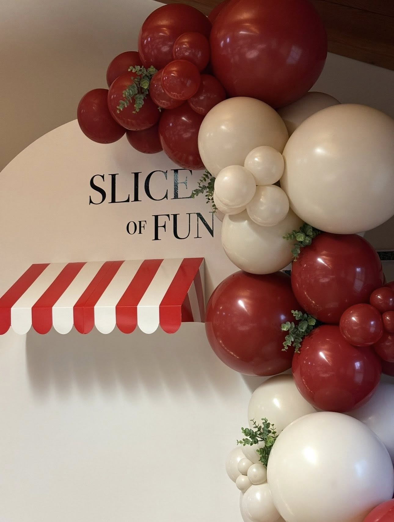 Baby Defazio dusty rose garland